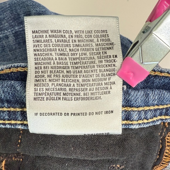 Citizens of Humanity Flare Jeans Women 31 Blue Denim Y2K Western Vintage Classic - Picture 14 of 15